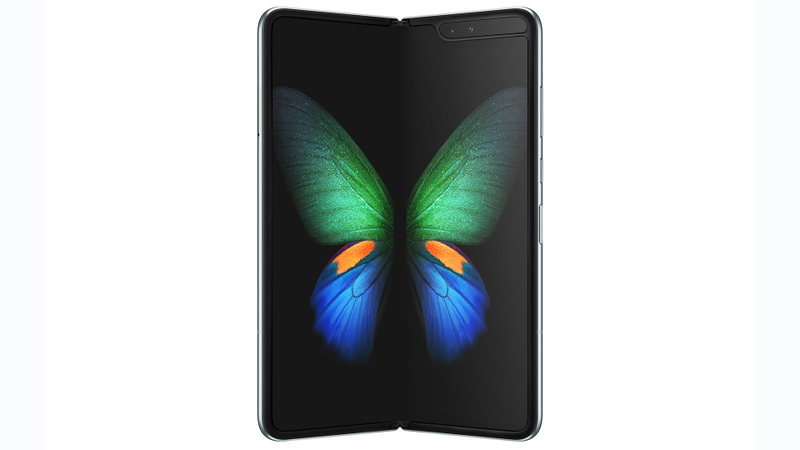 Here’s the first photo of the newly revamped Galaxy Fold.